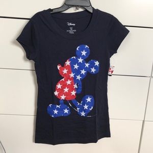 Disney T-Shirt Red White and Blue